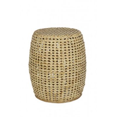 PATON RATTAN & CANE SIDE TABLE