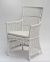 SOL WHITE RATTAN ARMCHAIR
