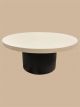 COFFEE TABLE GESSO RECTO 80 Ø