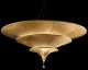 ICARO 3 TIERS GLASS FIBRE GOLD LAMP
