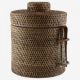 RATTAN ICE CUBE BUCKET 