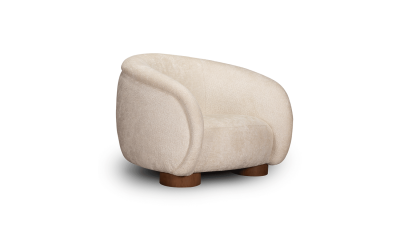 OLIVER CURVED ARMCHAIR