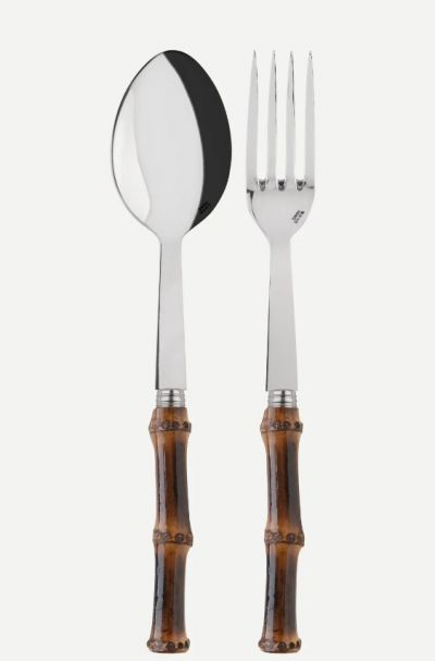 PANDA DARK BAMBOO SERVING SET