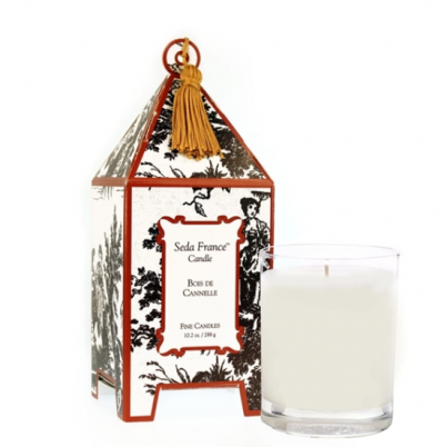 BOIS DE CANELLE CLASSIC TOILE PAGODA BOX CANDLE
