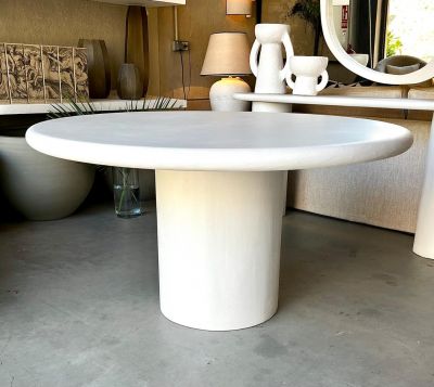 ROUND DINING TABLE GESSO COLLECTION