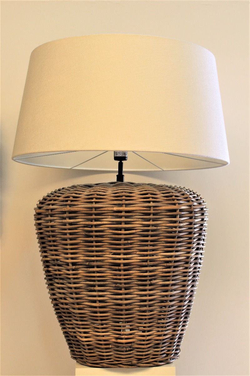 rattan table lamp shade